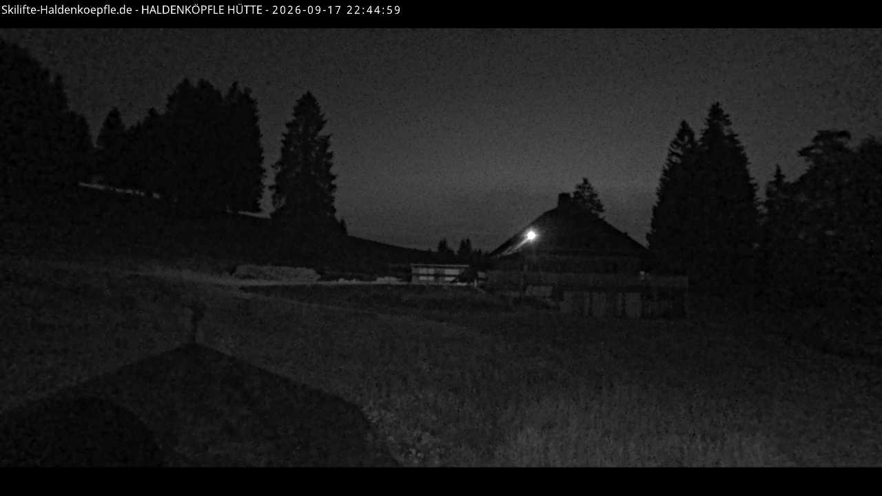 Archiv Foto Webcam Haldenköpfle im Schwarzwald - Hütte