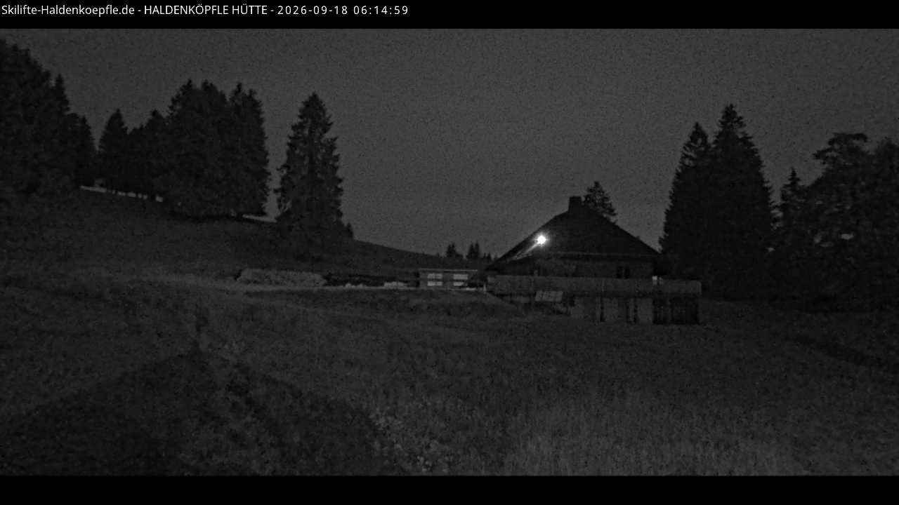 Archiv Foto Webcam Haldenköpfle im Schwarzwald - Hütte