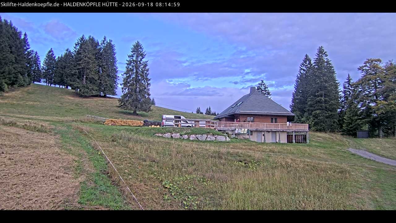 Archiv Foto Webcam Haldenköpfle im Schwarzwald - Hütte