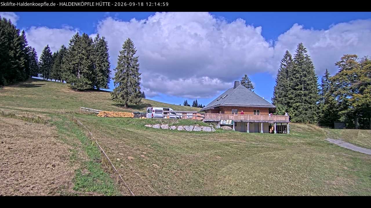 Archiv Foto Webcam Haldenköpfle im Schwarzwald - Hütte