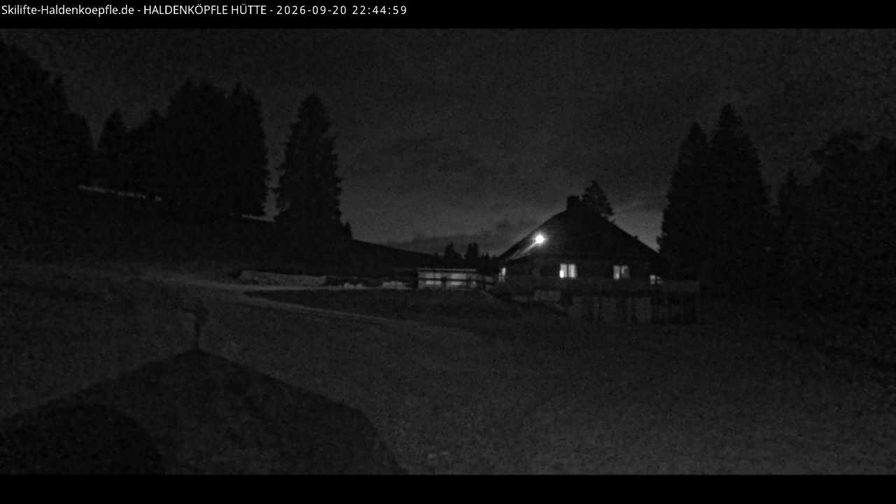 Archiv Foto Webcam Haldenköpfle im Schwarzwald - Hütte