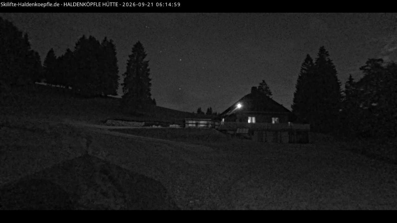 Archiv Foto Webcam Haldenköpfle im Schwarzwald - Hütte
