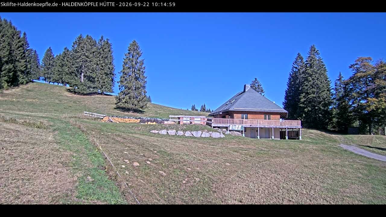 Archived image Webcam Haldenköpfle at Black Forest