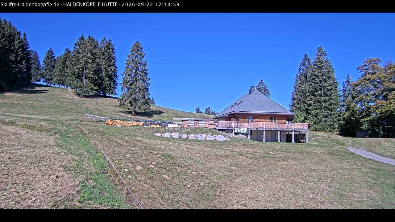 Archived image Webcam Haldenköpfle at Black Forest