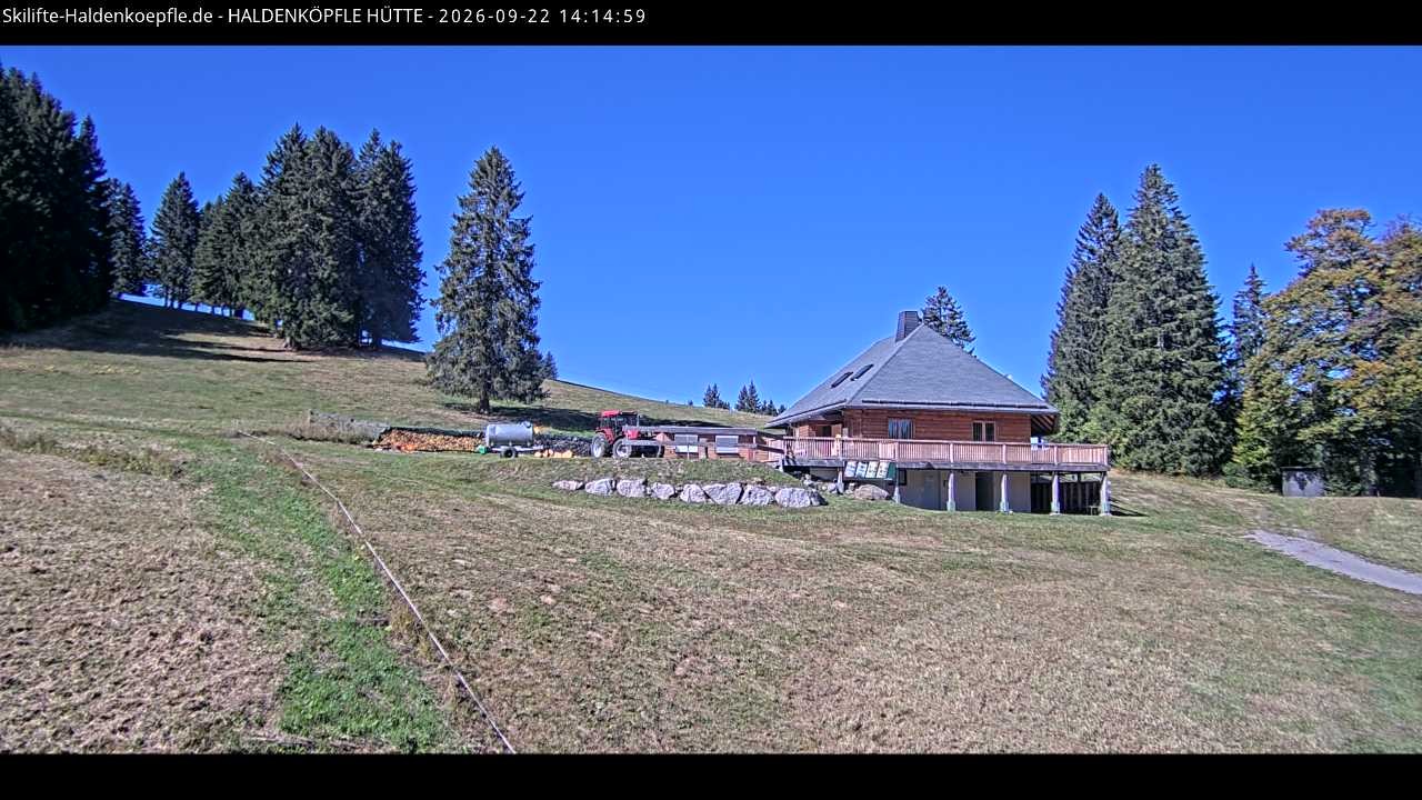 Archived image Webcam Haldenköpfle at Black Forest