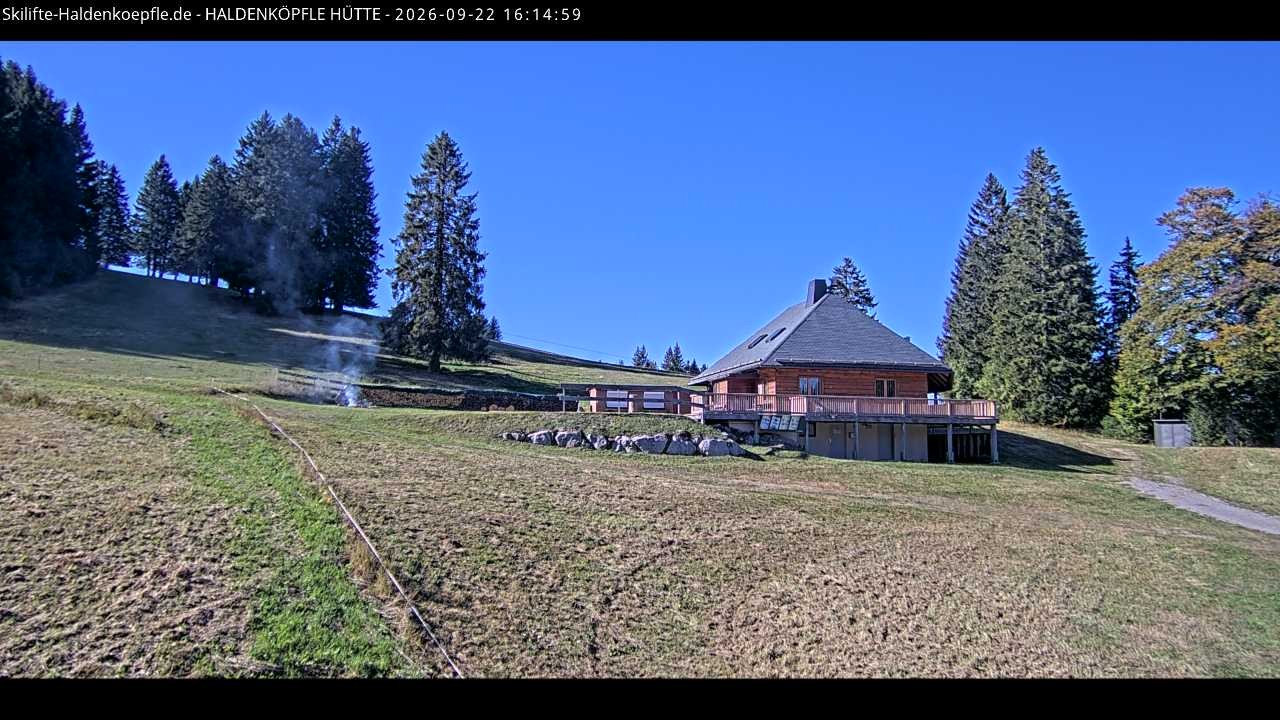 Archived image Webcam Haldenköpfle at Black Forest