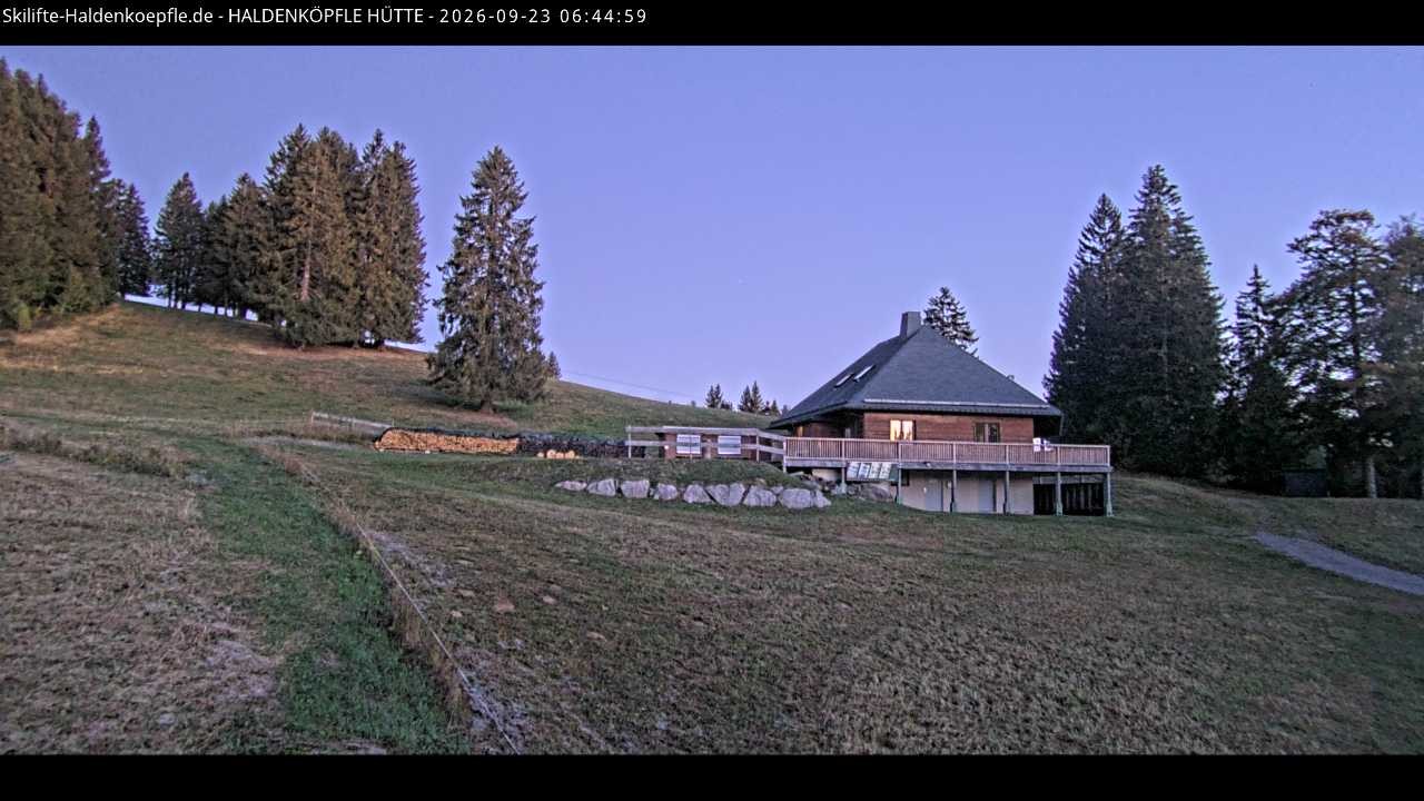 Archiv Foto Webcam Haldenköpfle im Schwarzwald - Hütte