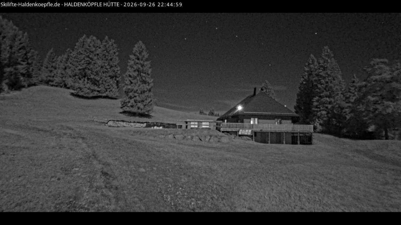 Archiv Foto Webcam Haldenköpfle im Schwarzwald - Hütte