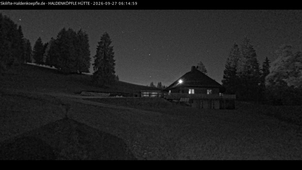 Archiv Foto Webcam Haldenköpfle im Schwarzwald - Hütte