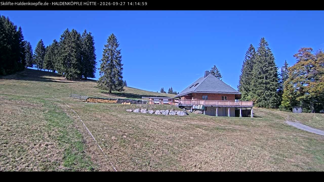 Archiv Foto Webcam Haldenköpfle im Schwarzwald - Hütte