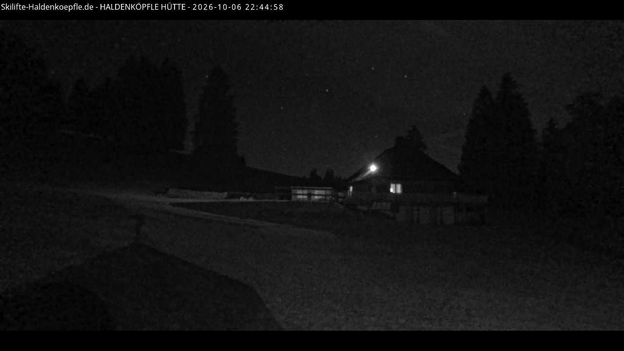Archiv Foto Webcam Haldenköpfle im Schwarzwald - Hütte