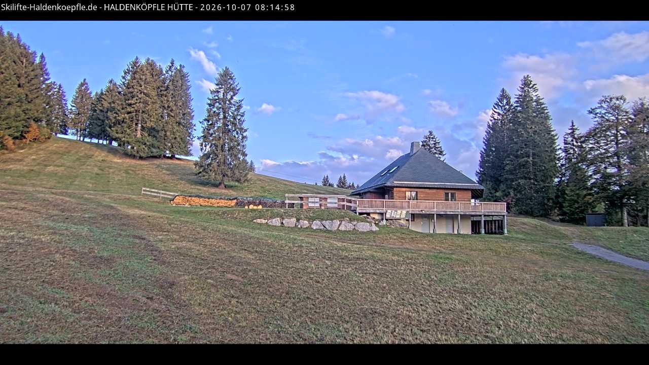 Archiv Foto Webcam Haldenköpfle im Schwarzwald - Hütte