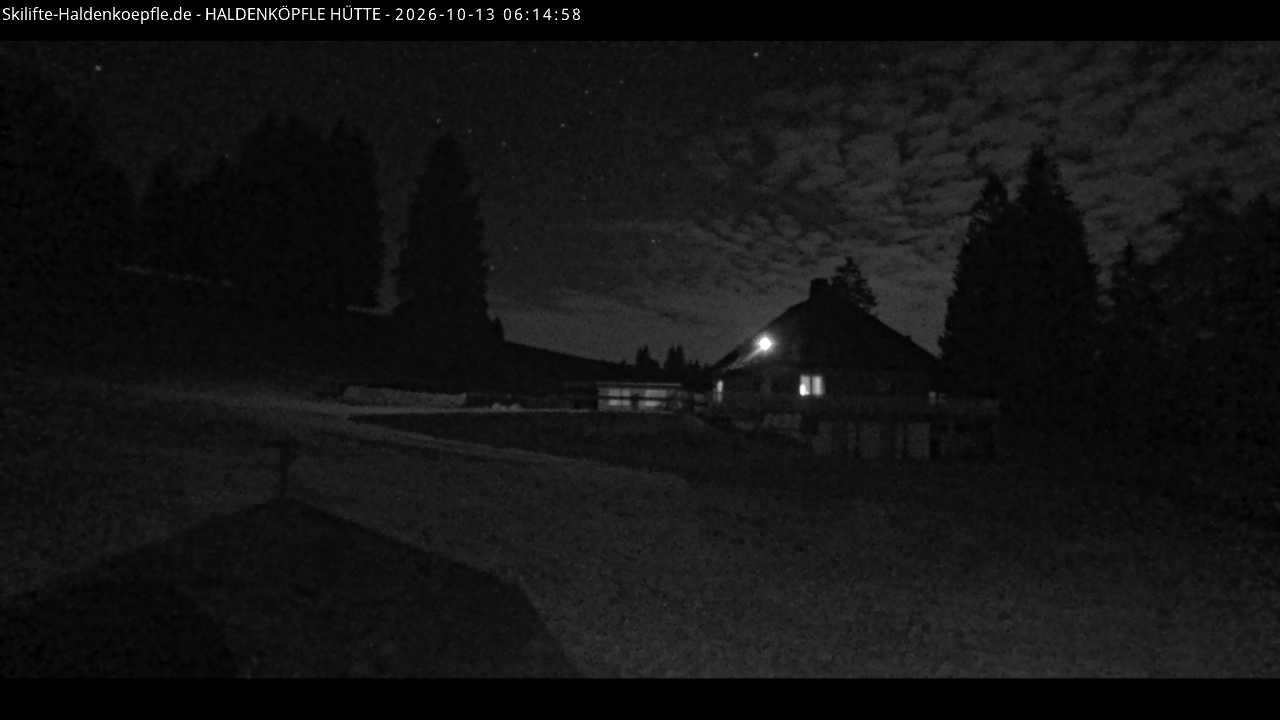 Archiv Foto Webcam Haldenköpfle im Schwarzwald - Hütte
