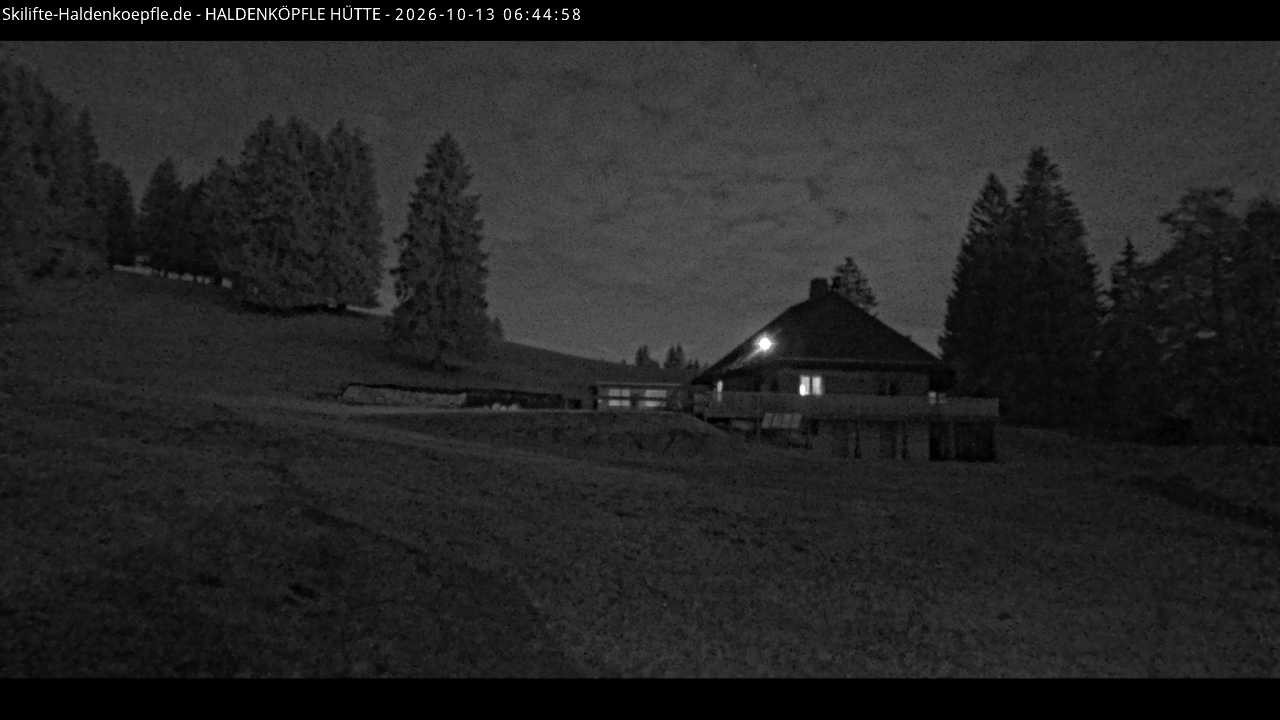 Archiv Foto Webcam Haldenköpfle im Schwarzwald - Hütte