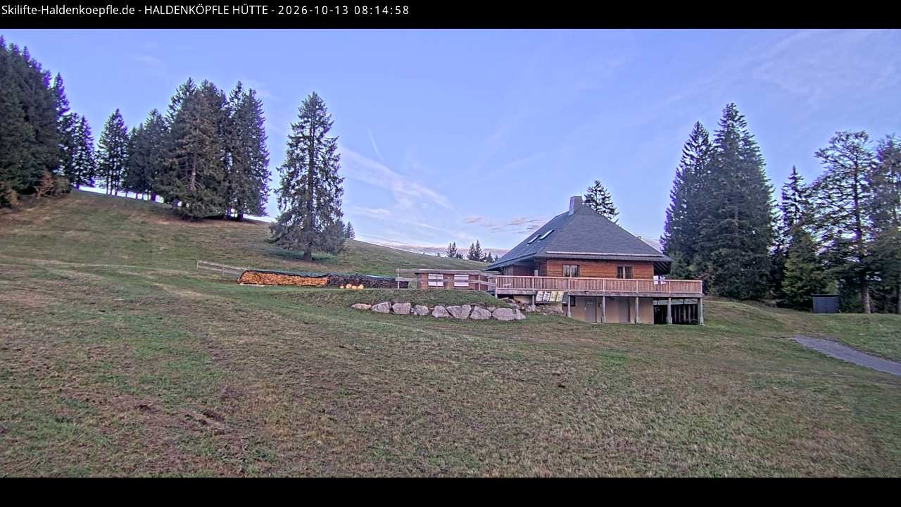 Archiv Foto Webcam Haldenköpfle im Schwarzwald - Hütte