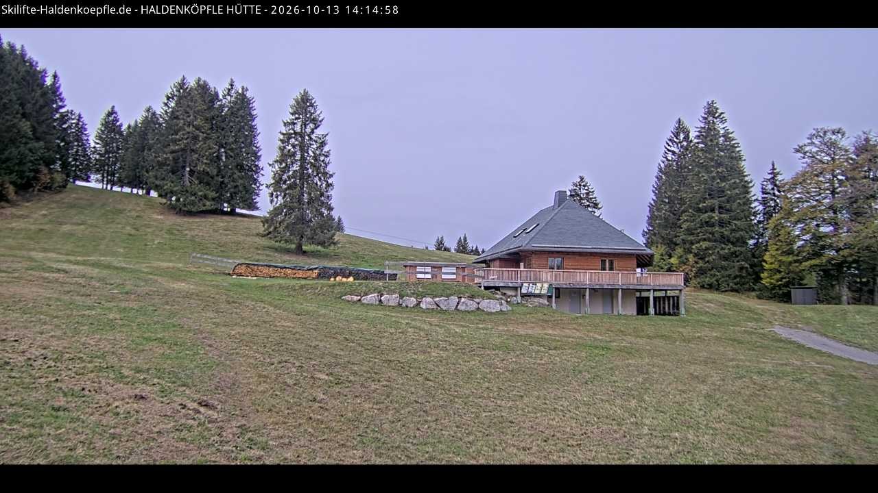 Archiv Foto Webcam Haldenköpfle im Schwarzwald - Hütte