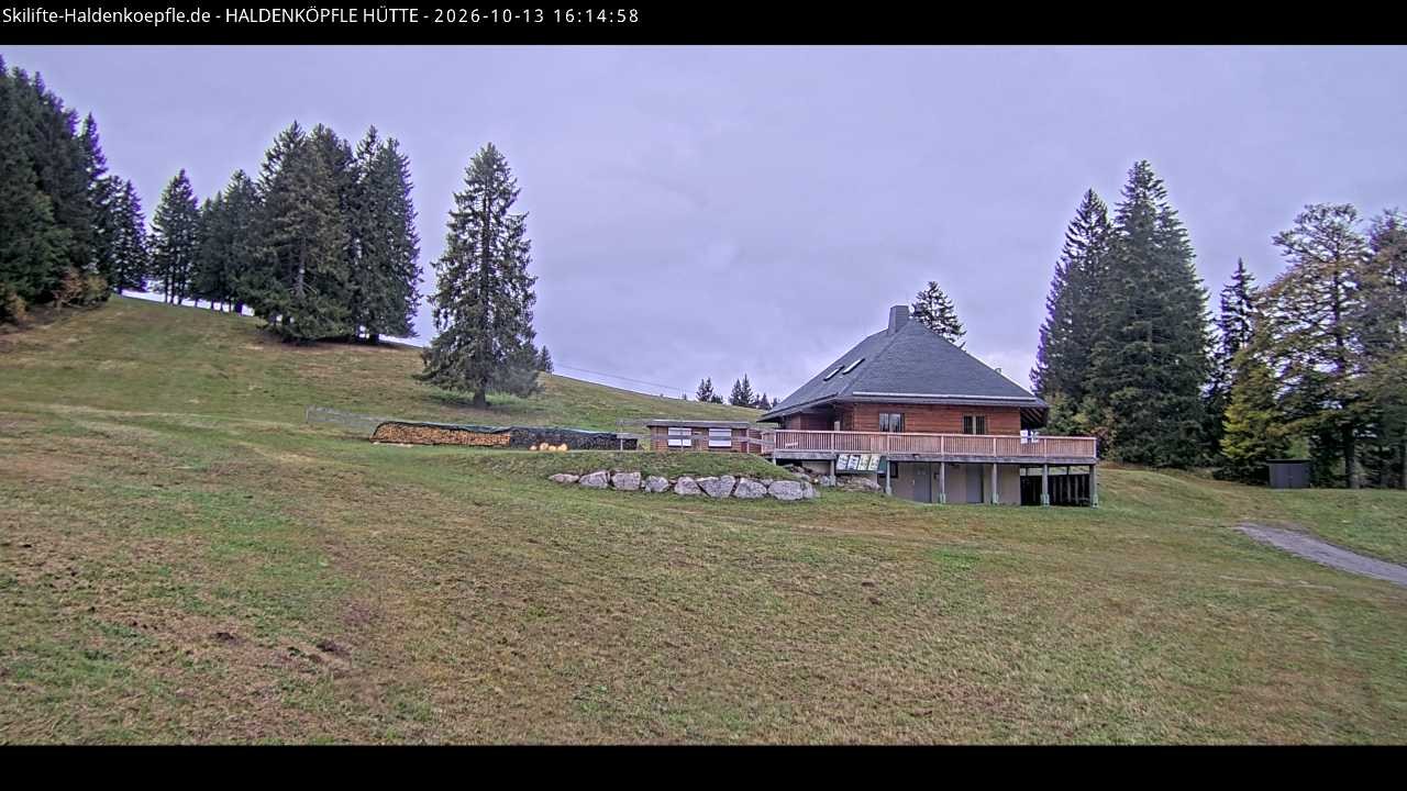 Archiv Foto Webcam Haldenköpfle im Schwarzwald - Hütte
