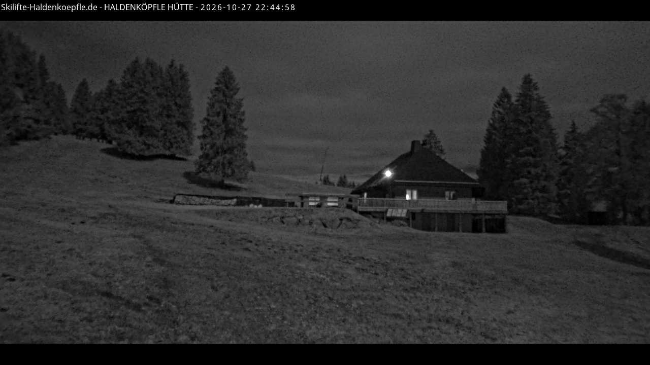 Archiv Foto Webcam Haldenköpfle im Schwarzwald - Hütte
