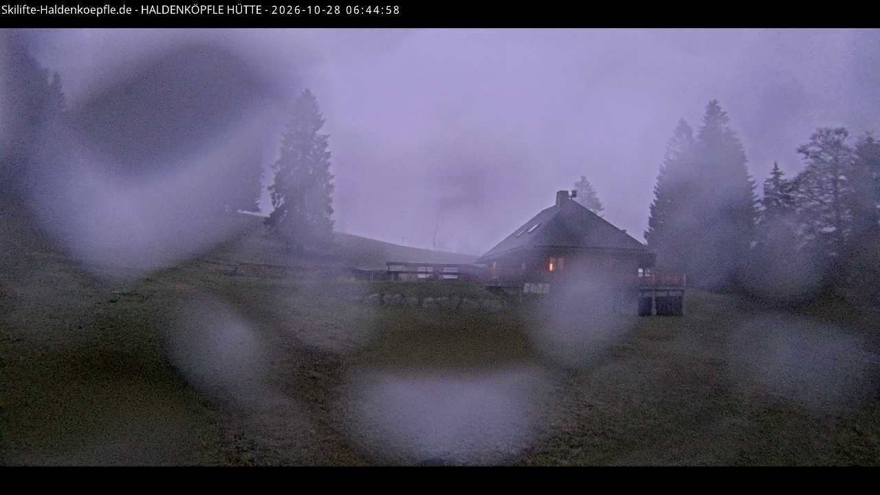 Archiv Foto Webcam Haldenköpfle im Schwarzwald - Hütte