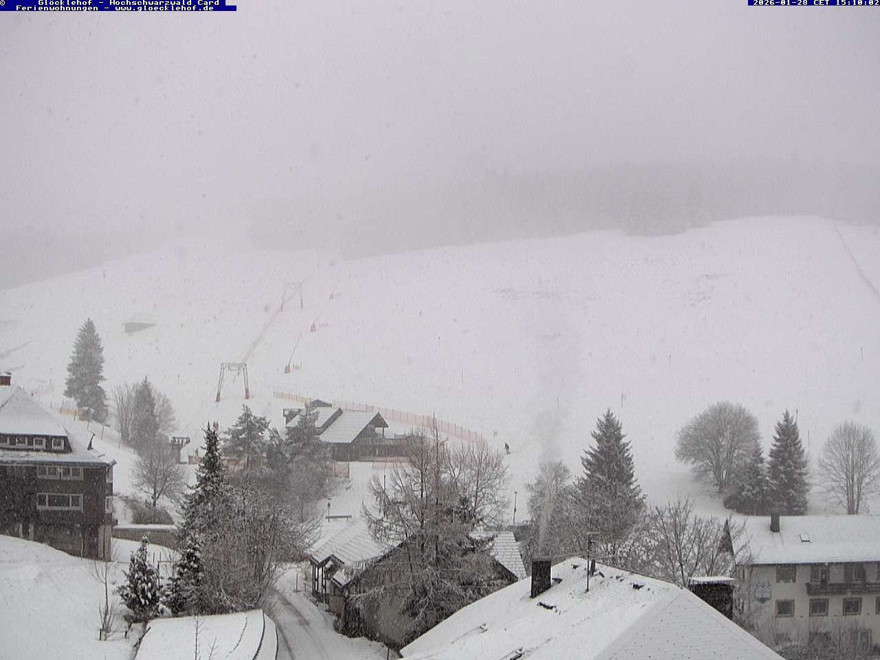 Archiv Foto Webcam Todtnau: Pension Glöcklehof