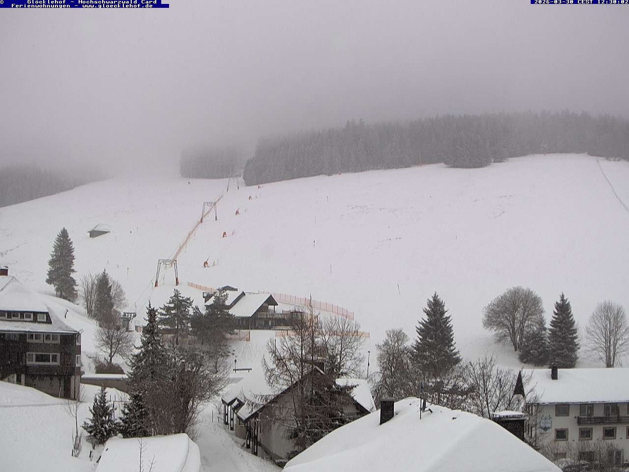 Archiv Foto Webcam Todtnau: Pension Glöcklehof