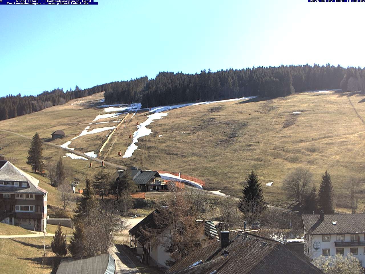 Archiv Foto Webcam Todtnau: Pension Glöcklehof