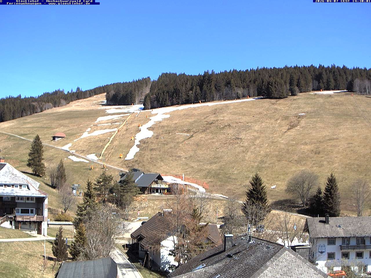 Archiv Foto Webcam Todtnau: Pension Glöcklehof