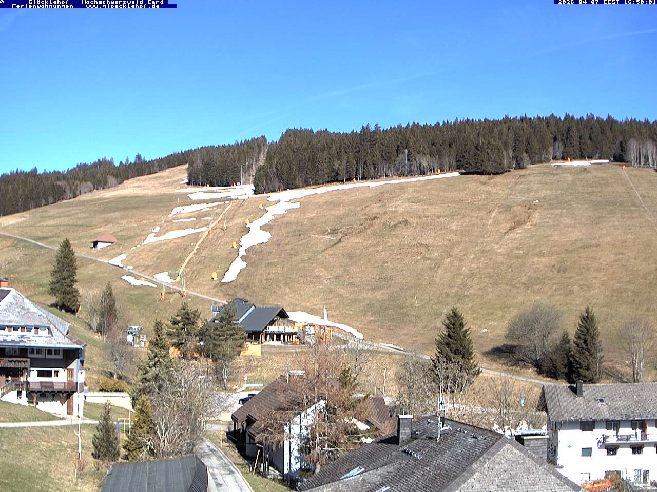 Archiv Foto Webcam Todtnau: Pension Glöcklehof