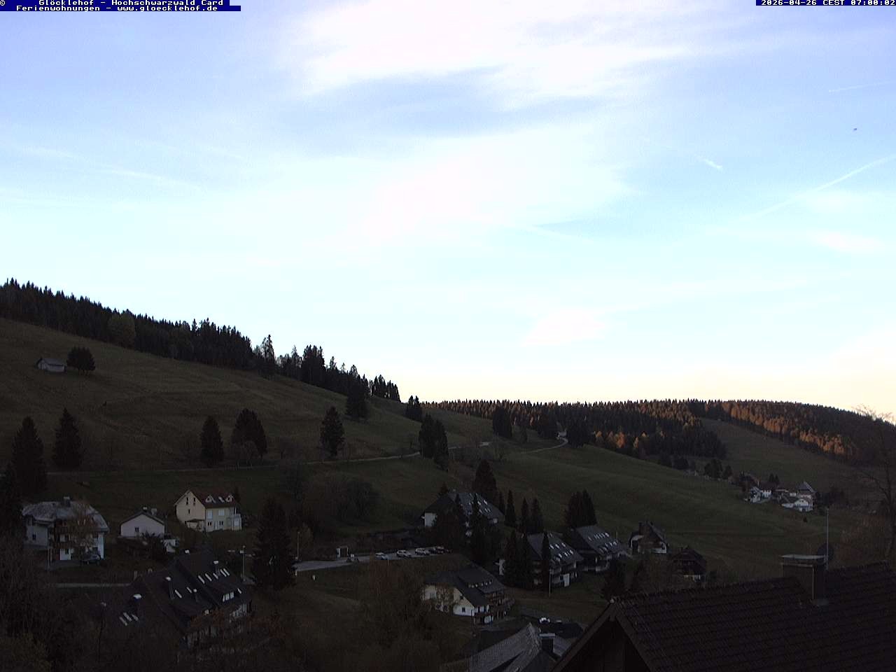 Archived image Webcam Todtnau: guest house Glöcklehof