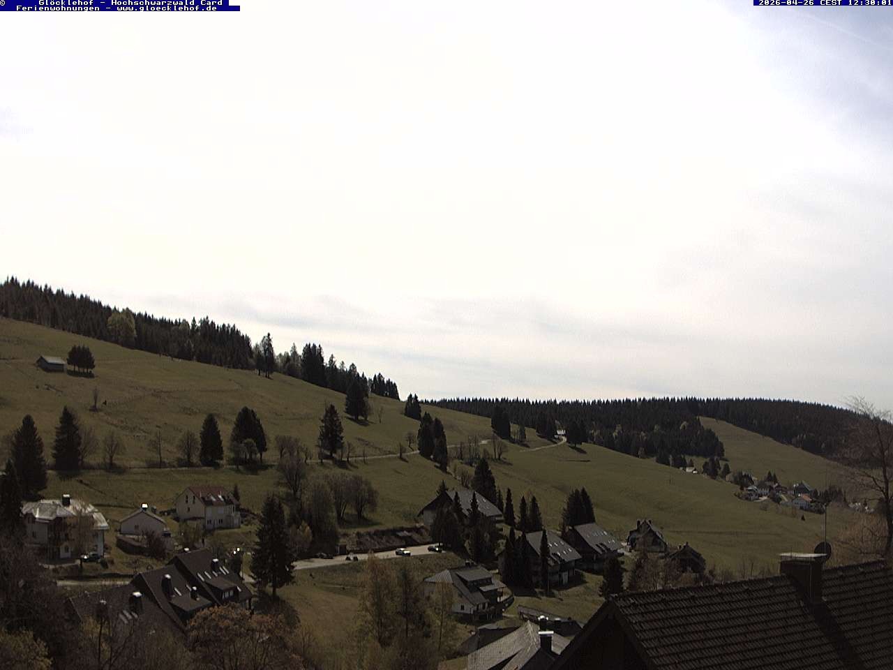 Archived image Webcam Todtnau: guest house Glöcklehof