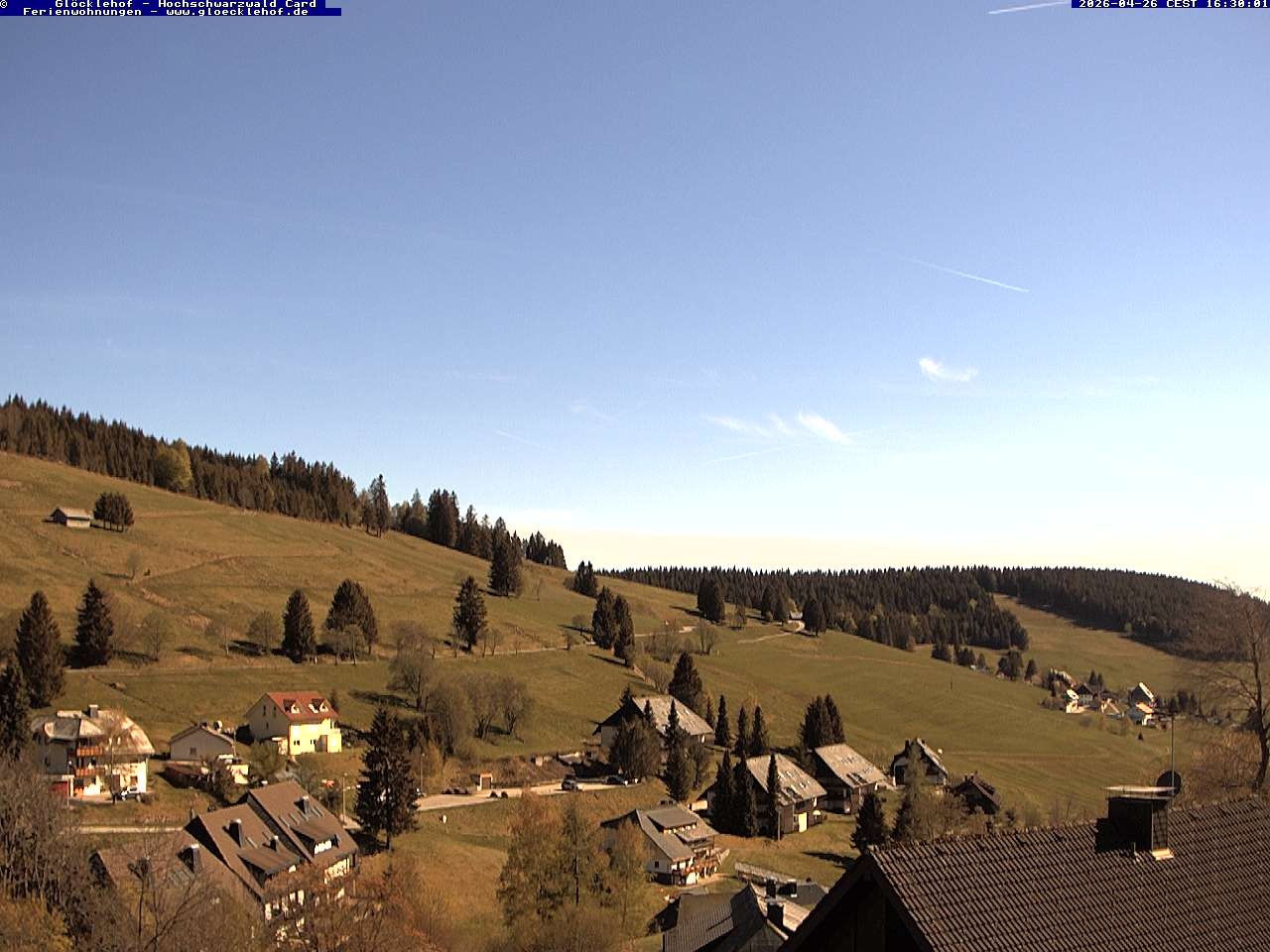 Archived image Webcam Todtnau: guest house Glöcklehof