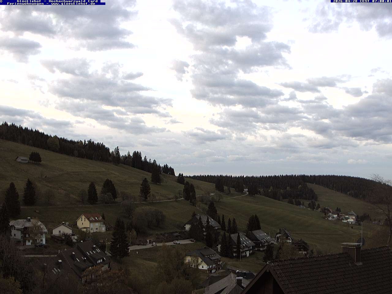 Archived image Webcam Todtnau: guest house Glöcklehof