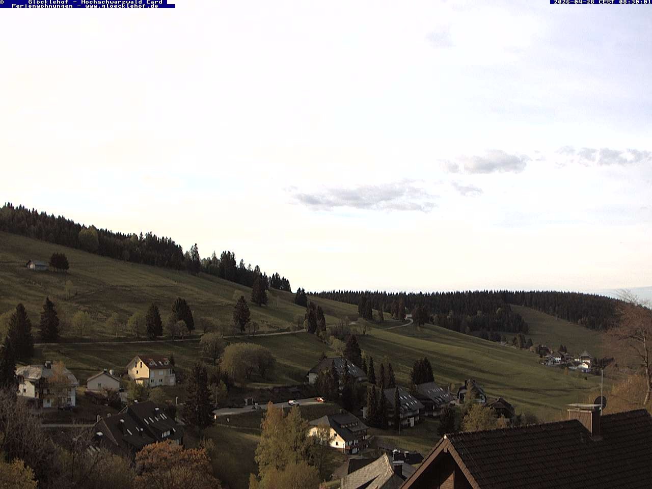 Archived image Webcam Todtnau: guest house Glöcklehof