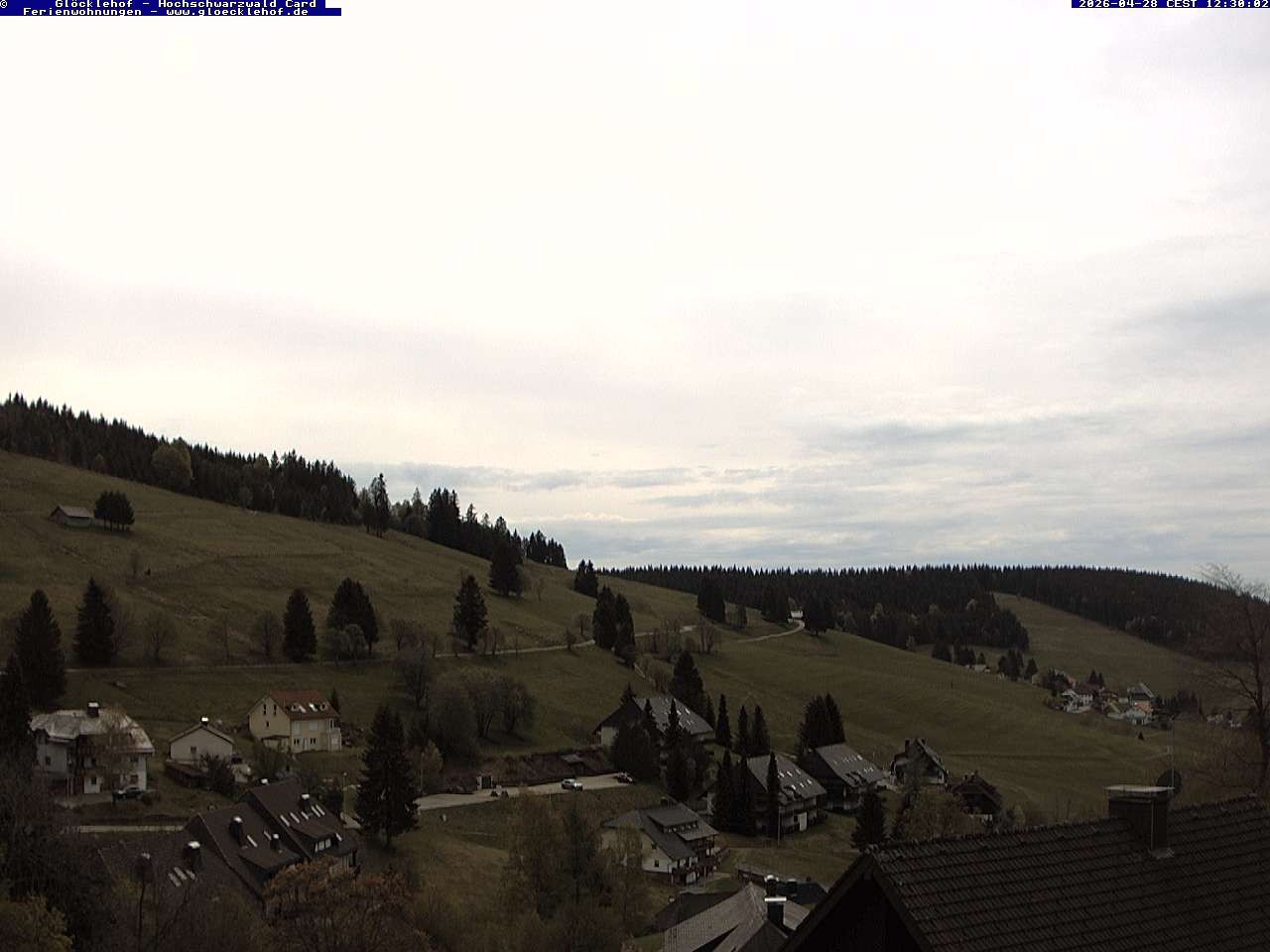 Archived image Webcam Todtnau: guest house Glöcklehof