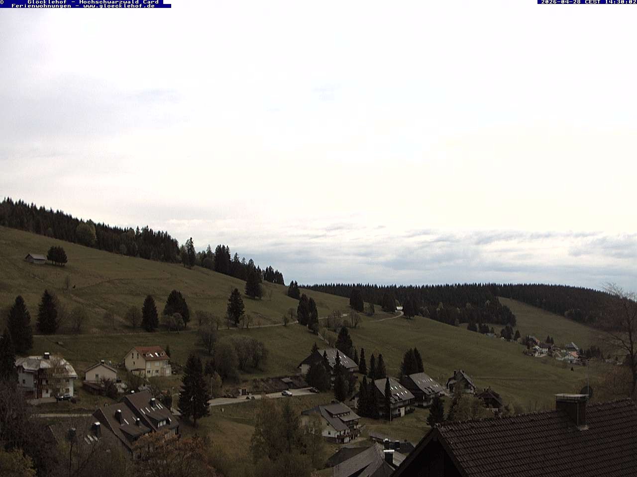 Archived image Webcam Todtnau: guest house Glöcklehof