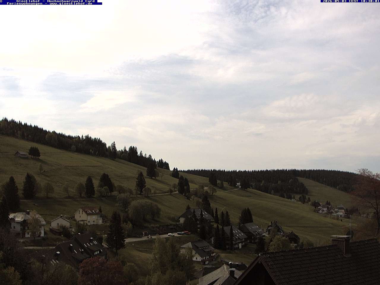 Archiv Foto Webcam Todtnau: Pension Glöcklehof