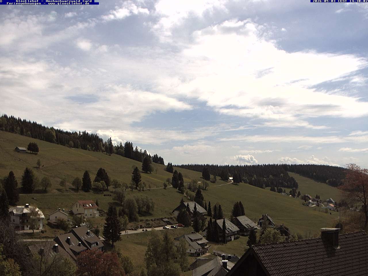 Archiv Foto Webcam Todtnau: Pension Glöcklehof