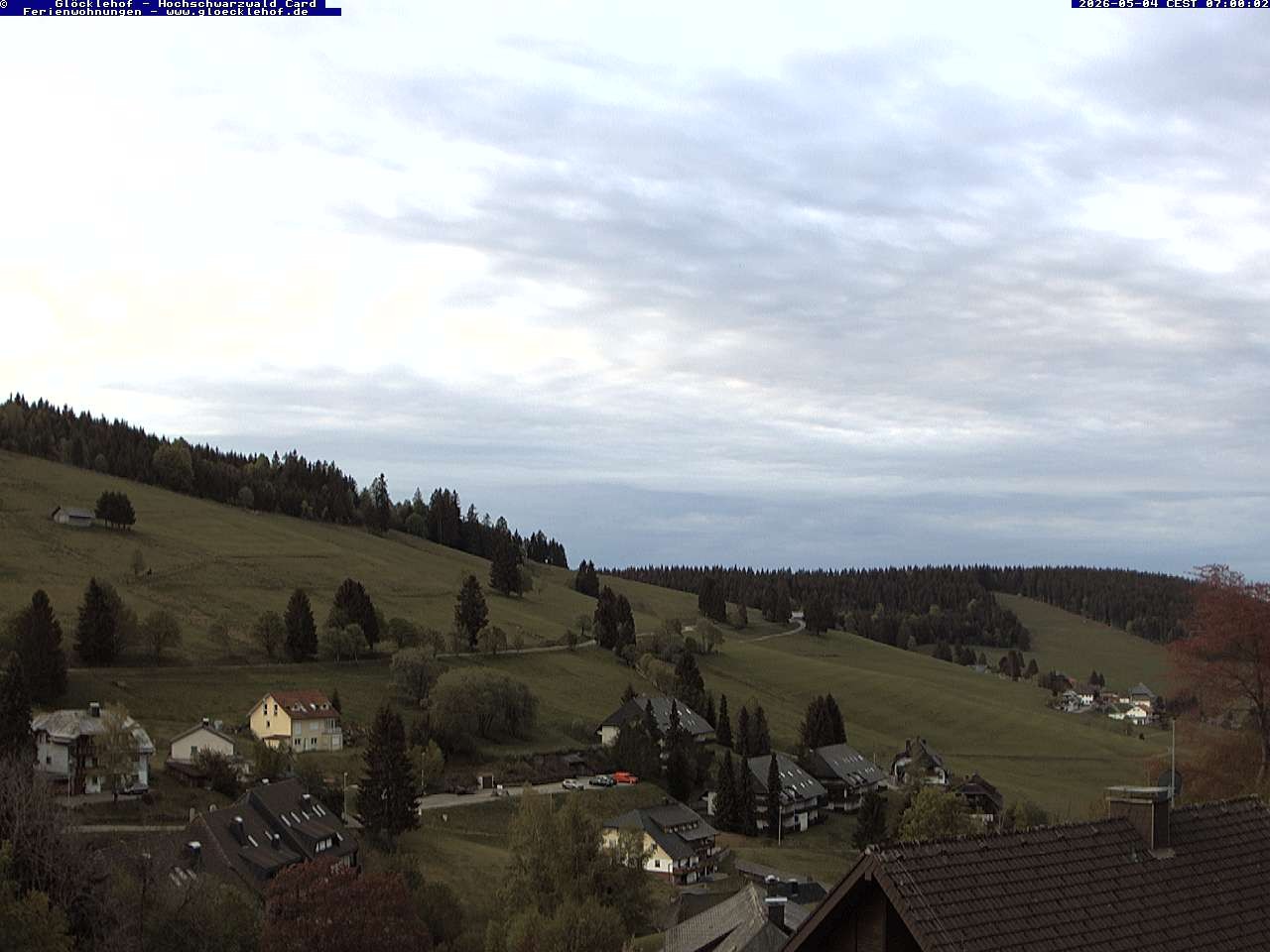 Archiv Foto Webcam Todtnau: Pension Glöcklehof