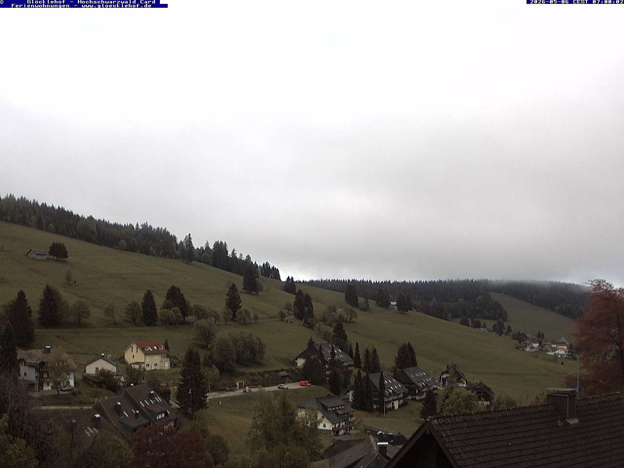 Archived image Webcam Todtnau: guest house Glöcklehof