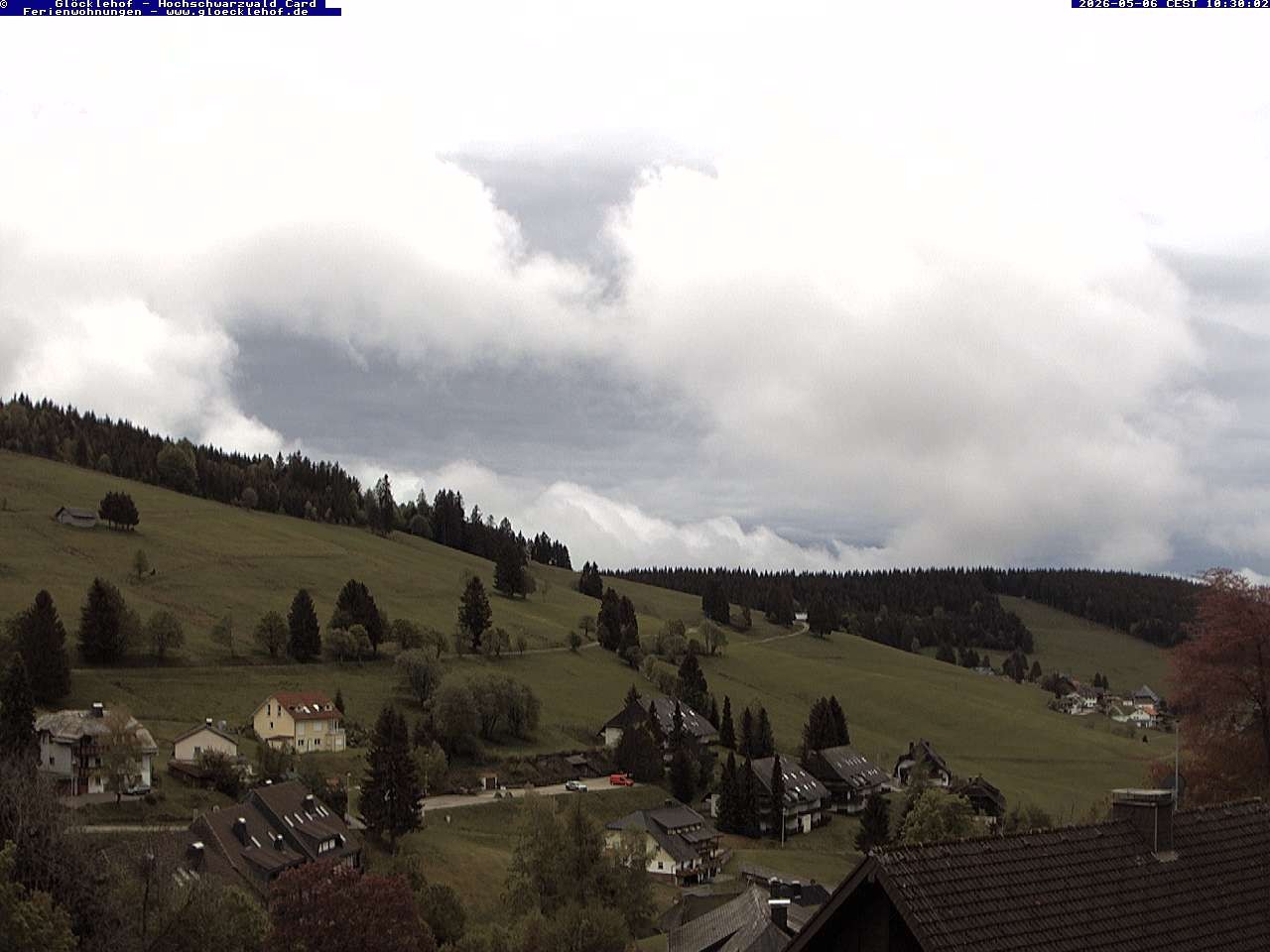 Archived image Webcam Todtnau: guest house Glöcklehof