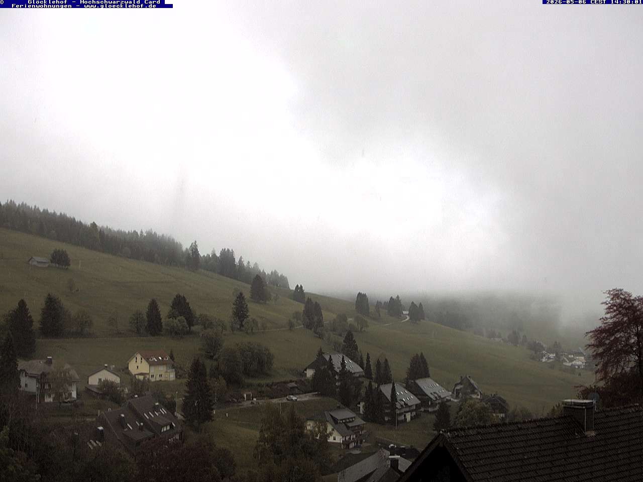 Archived image Webcam Todtnau: guest house Glöcklehof
