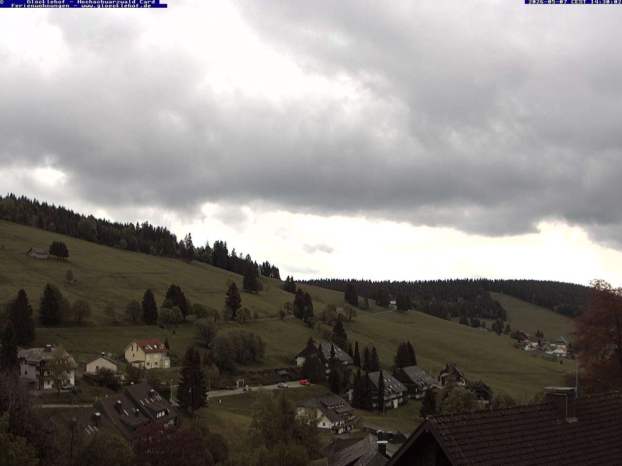 Archiv Foto Webcam Todtnau: Pension Glöcklehof
