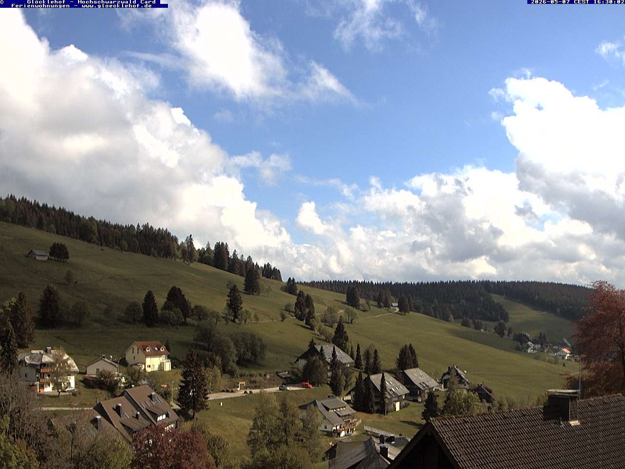 Archiv Foto Webcam Todtnau: Pension Glöcklehof