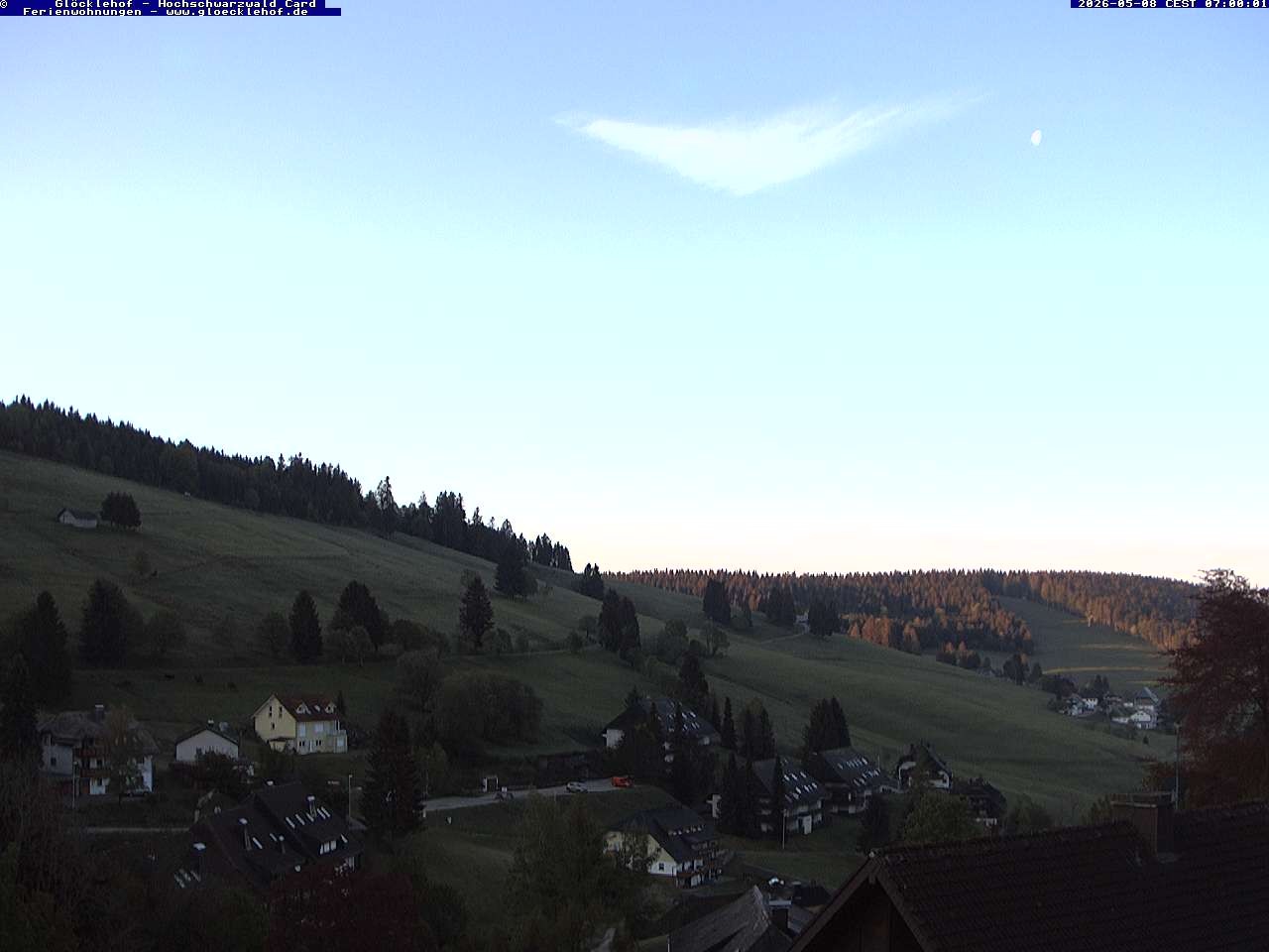 Archived image Webcam Todtnau: guest house Glöcklehof