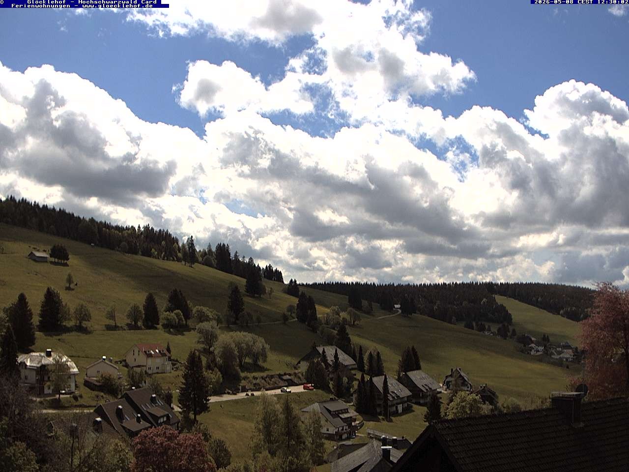Archived image Webcam Todtnau: guest house Glöcklehof