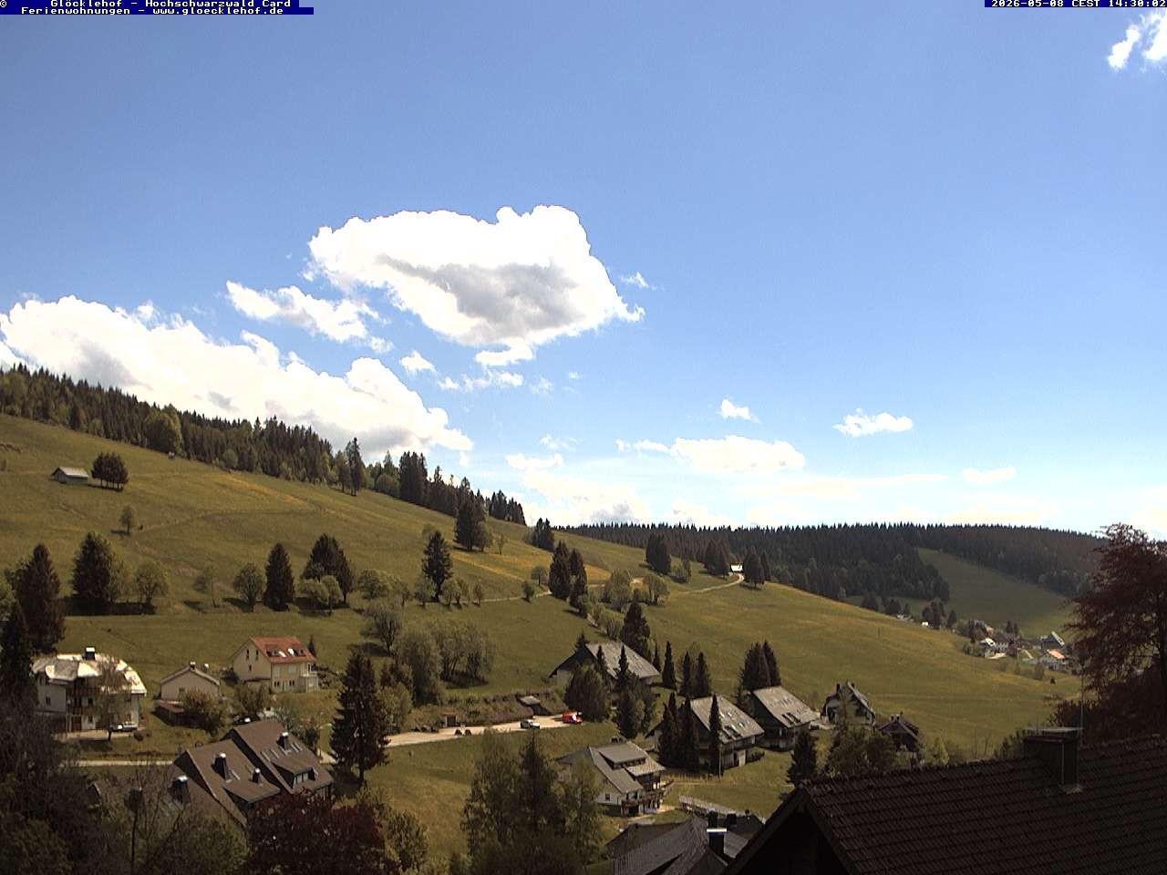 Archived image Webcam Todtnau: guest house Glöcklehof