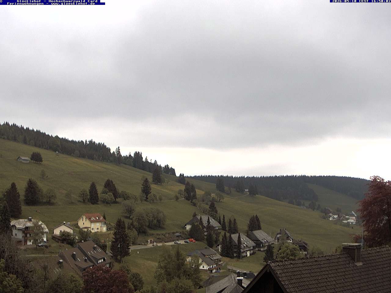 Archived image Webcam Todtnau: guest house Glöcklehof