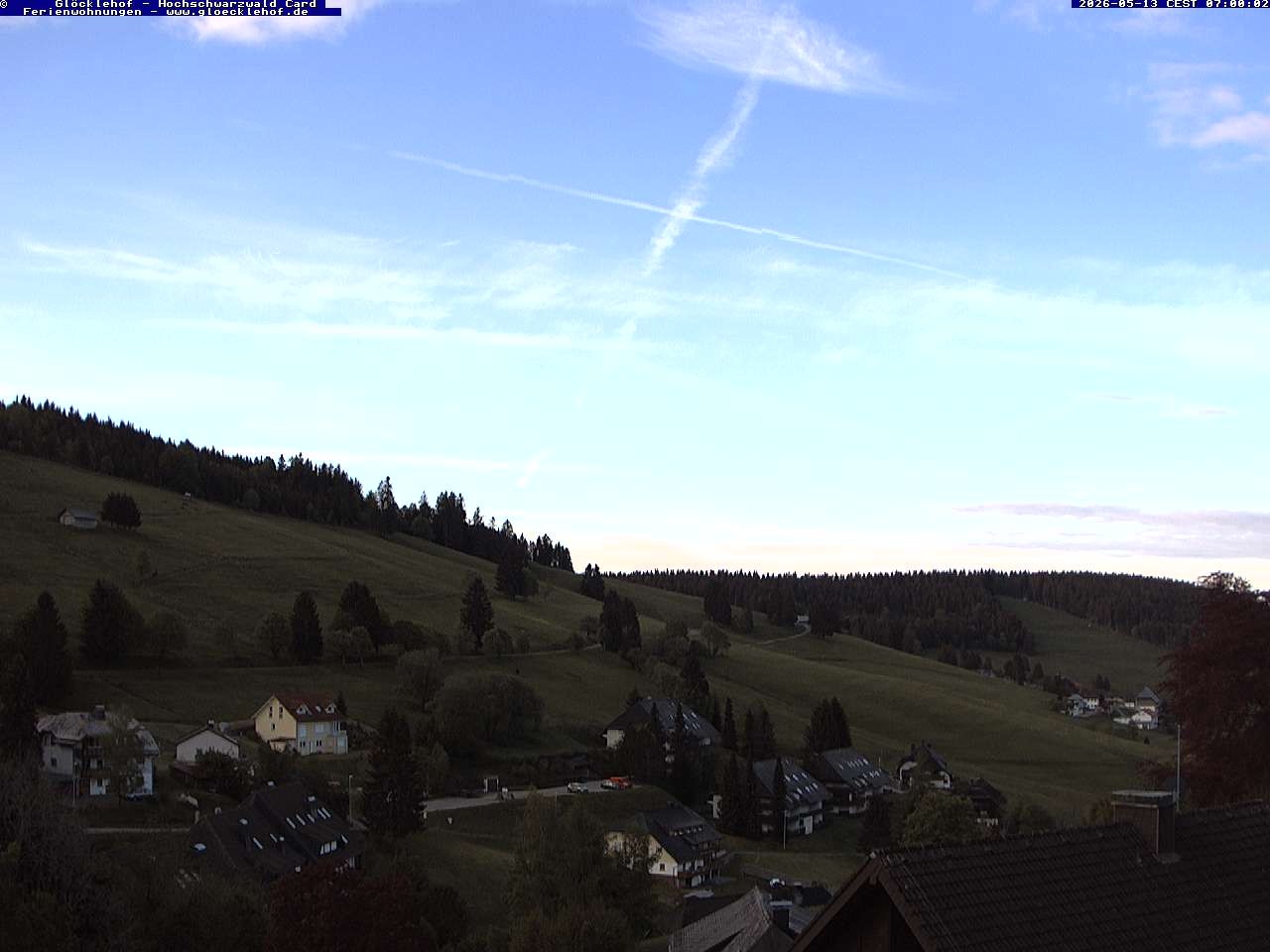 Archiv Foto Webcam Todtnau: Pension Glöcklehof