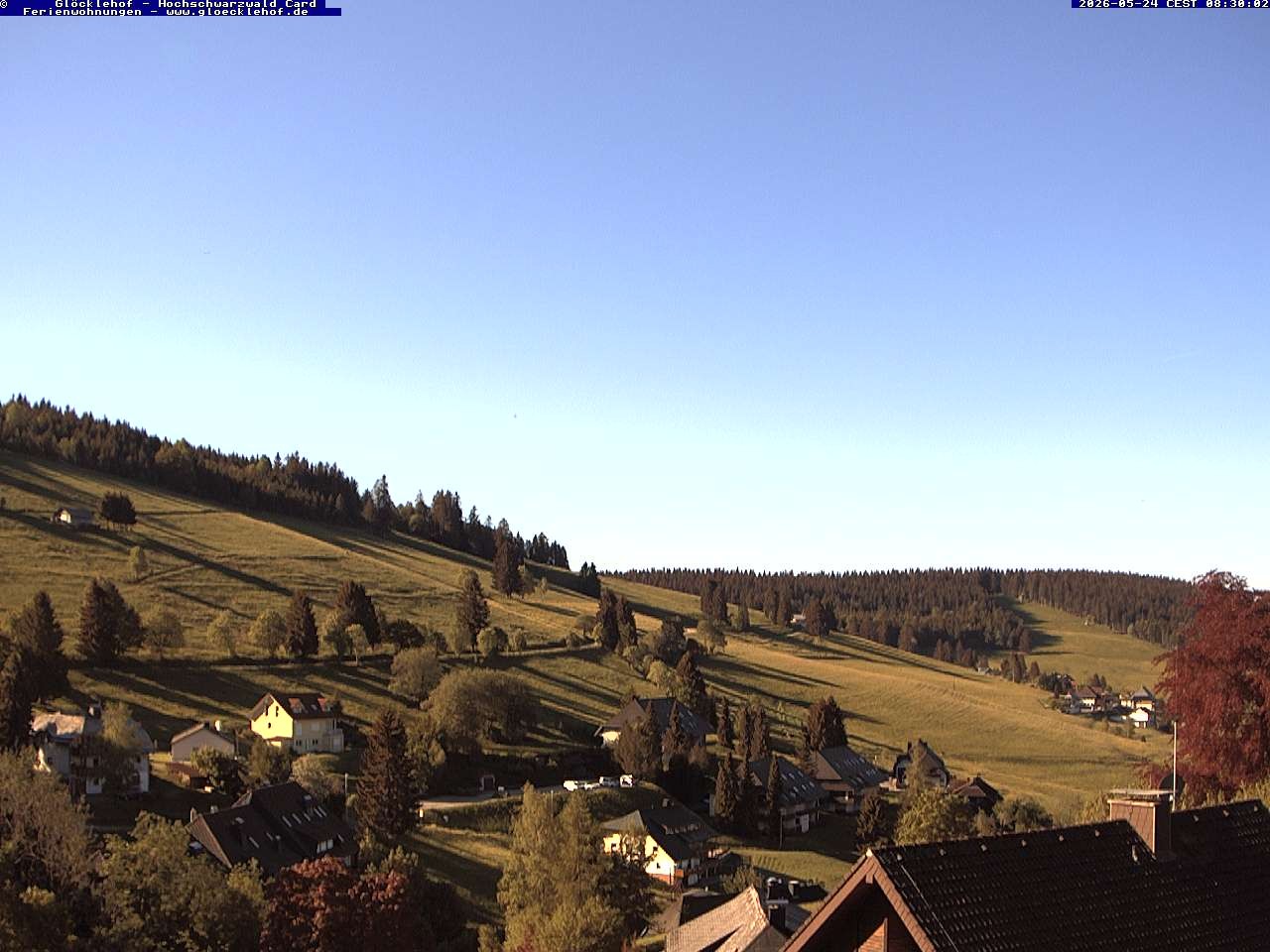 Archived image Webcam Todtnau: guest house Glöcklehof