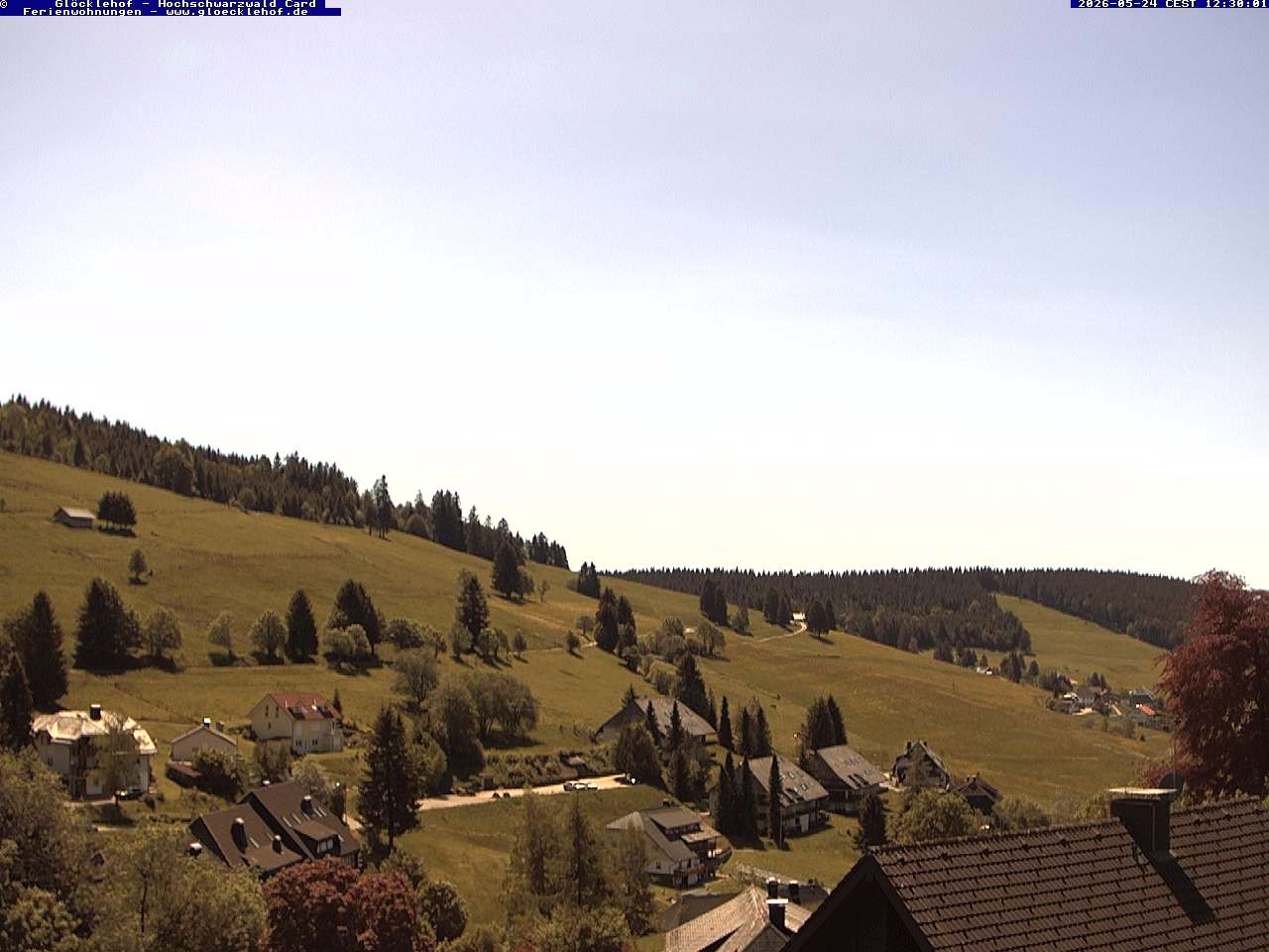 Archived image Webcam Todtnau: guest house Glöcklehof